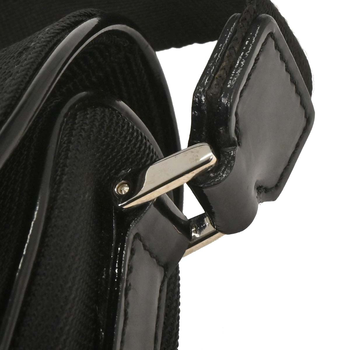 Christian Dior Black Saddle Shoulder Bag