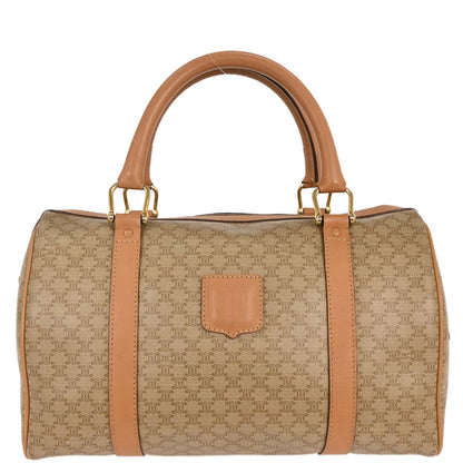 Celine Beige Macadam Duffle Handbag