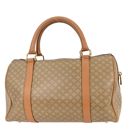 Celine Beige Macadam Duffle Handbag