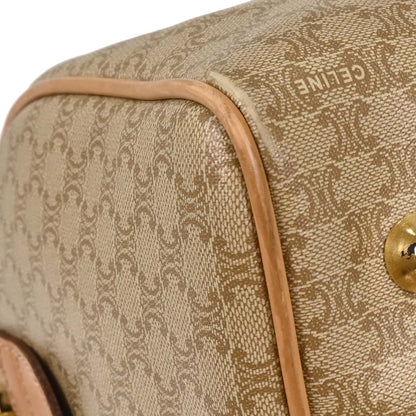 Celine Beige Macadam Duffle Handbag