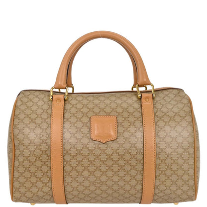 Celine Beige Macadam Duffle Handbag