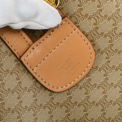 Celine Beige Macadam Duffle Handbag