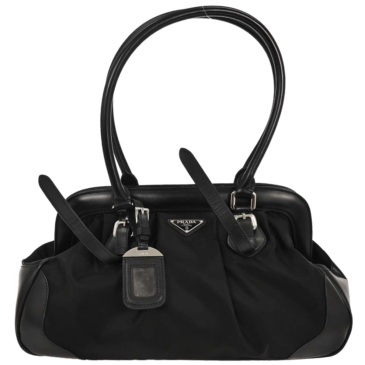 Prada Black Nylon Handbag