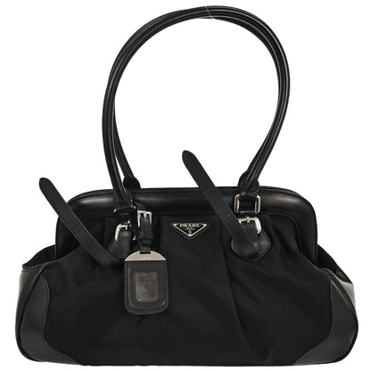 Prada Black Nylon Handbag