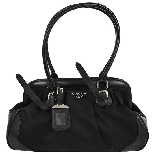 Prada Black Nylon Handbag