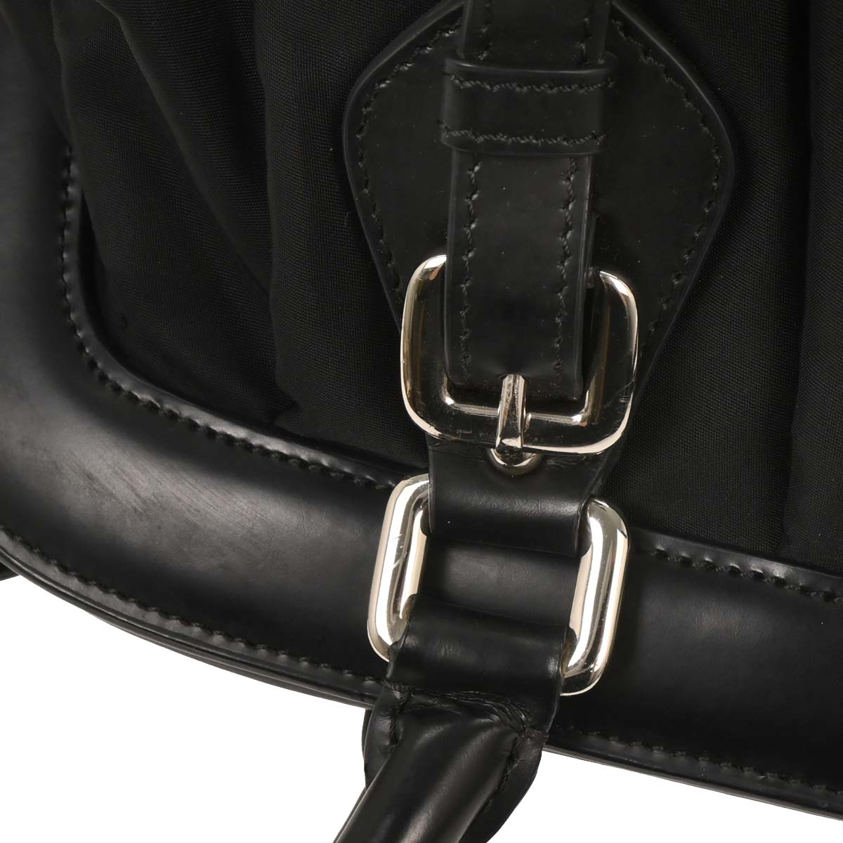 Prada Black Nylon Handbag