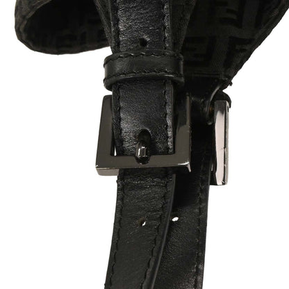 Fendi Black Zucchino Tote Bag