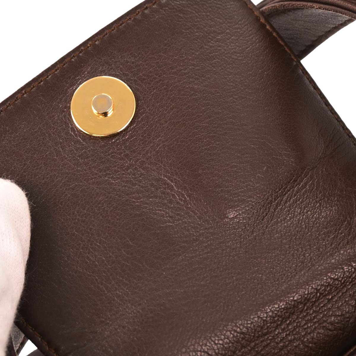 Loewe Brown Lambskin Handbag