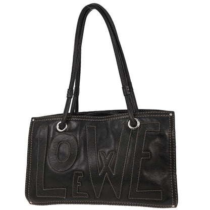 Loewe * Black Shopper Tote Bag