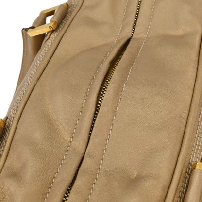 Loewe Gold Lambskin Amazona 28 Handbag