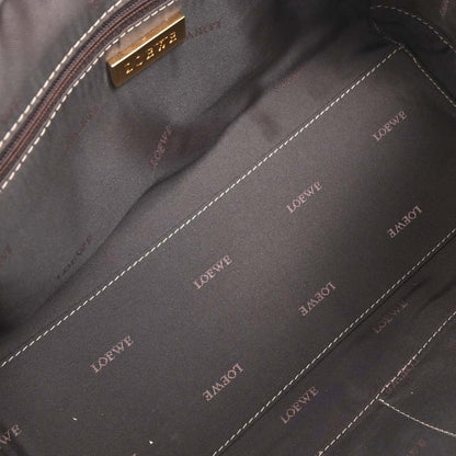 Loewe Gold Lambskin Amazona 28 Handbag