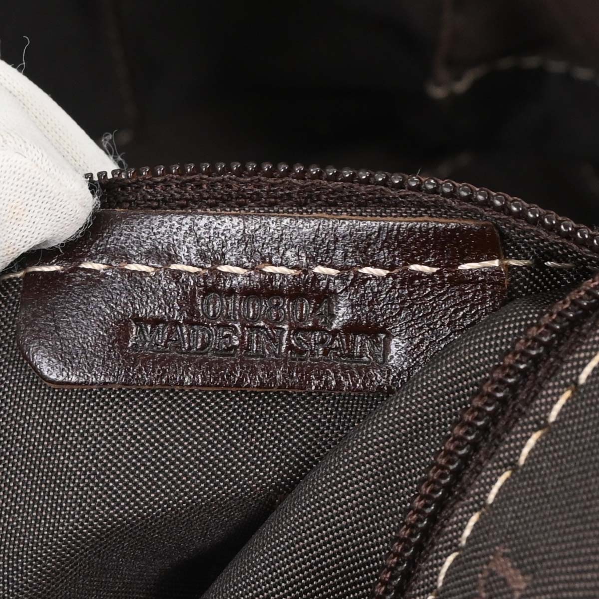 Loewe Gold Lambskin Amazona 28 Handbag