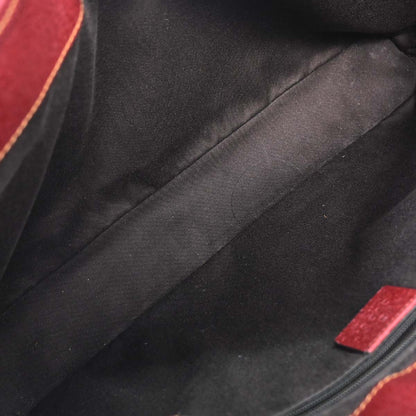 Gucci Brown Bordeaux GG Tote Bag