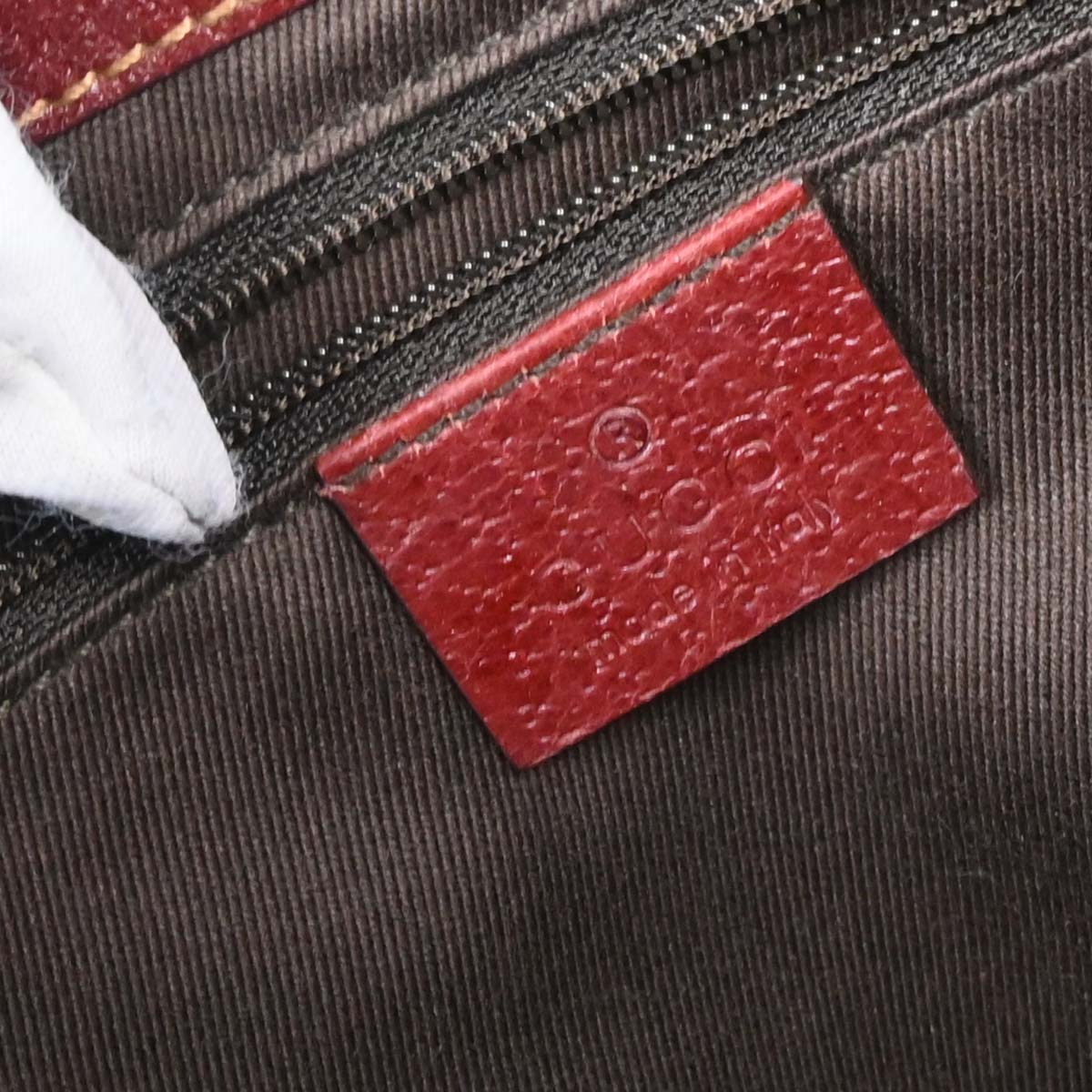 Gucci Brown Bordeaux GG Tote Bag