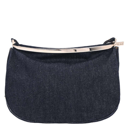 Fendi Navy Denim Shoulder Bag