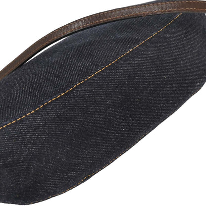 Fendi Navy Denim Shoulder Bag