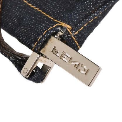 Fendi Navy Denim Shoulder Bag