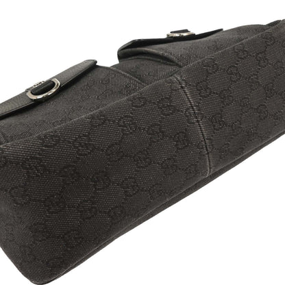Gucci Dark Gray Black GG Handbag