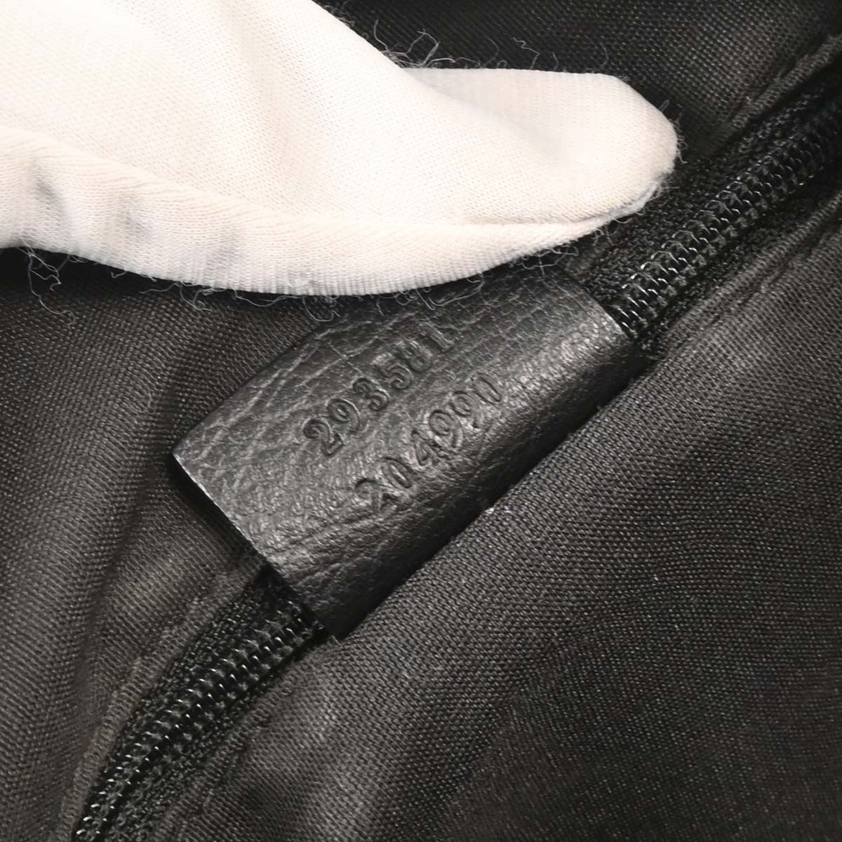 Gucci Dark Gray Black GG Handbag