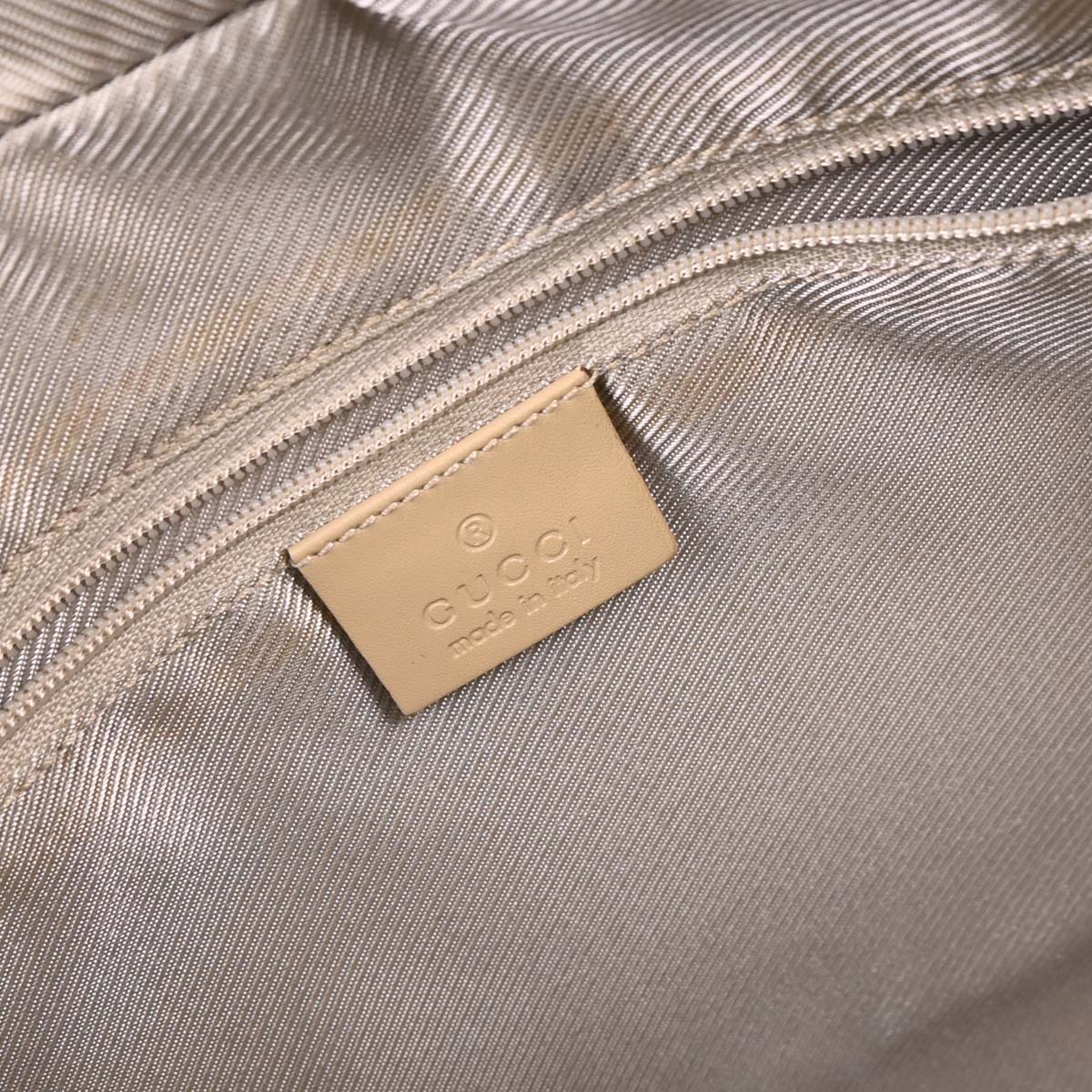 Gucci Beige Micro GG Handbag