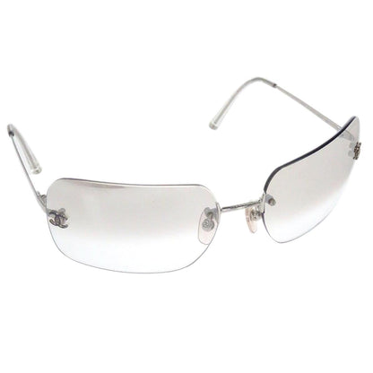 Chanel Sunglasses Eyewear Gray Small Good