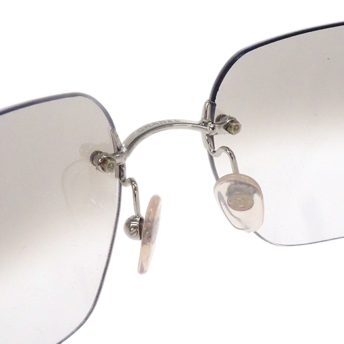 Chanel Sunglasses Eyewear Gray Small Good