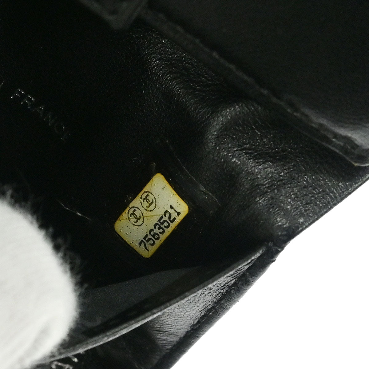 Chanel 2002-2003 Black Nylon New Travel Line Bifold Wallet