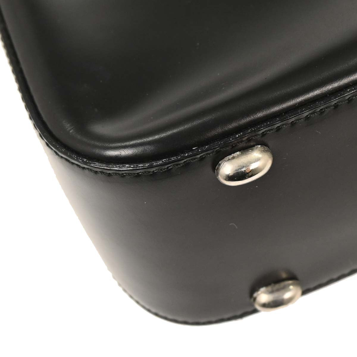 Celine Black Horse Carriage Shoulder Bag