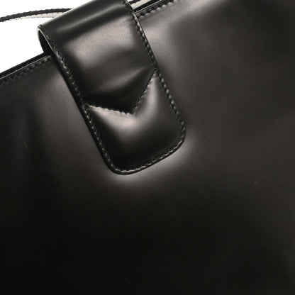 Celine Black Horse Carriage Shoulder Bag