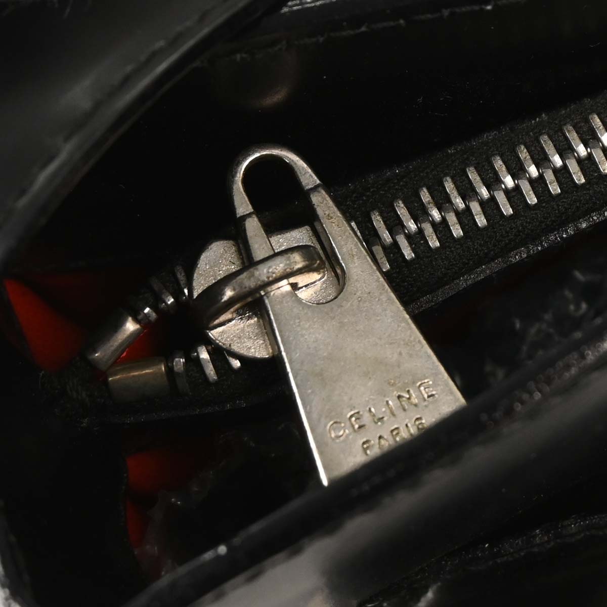 Celine Black Horse Carriage Shoulder Bag