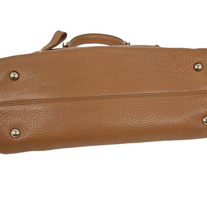 Salvatore Ferragamo Brown Sofia Gancini 2way Shoulder Handbag