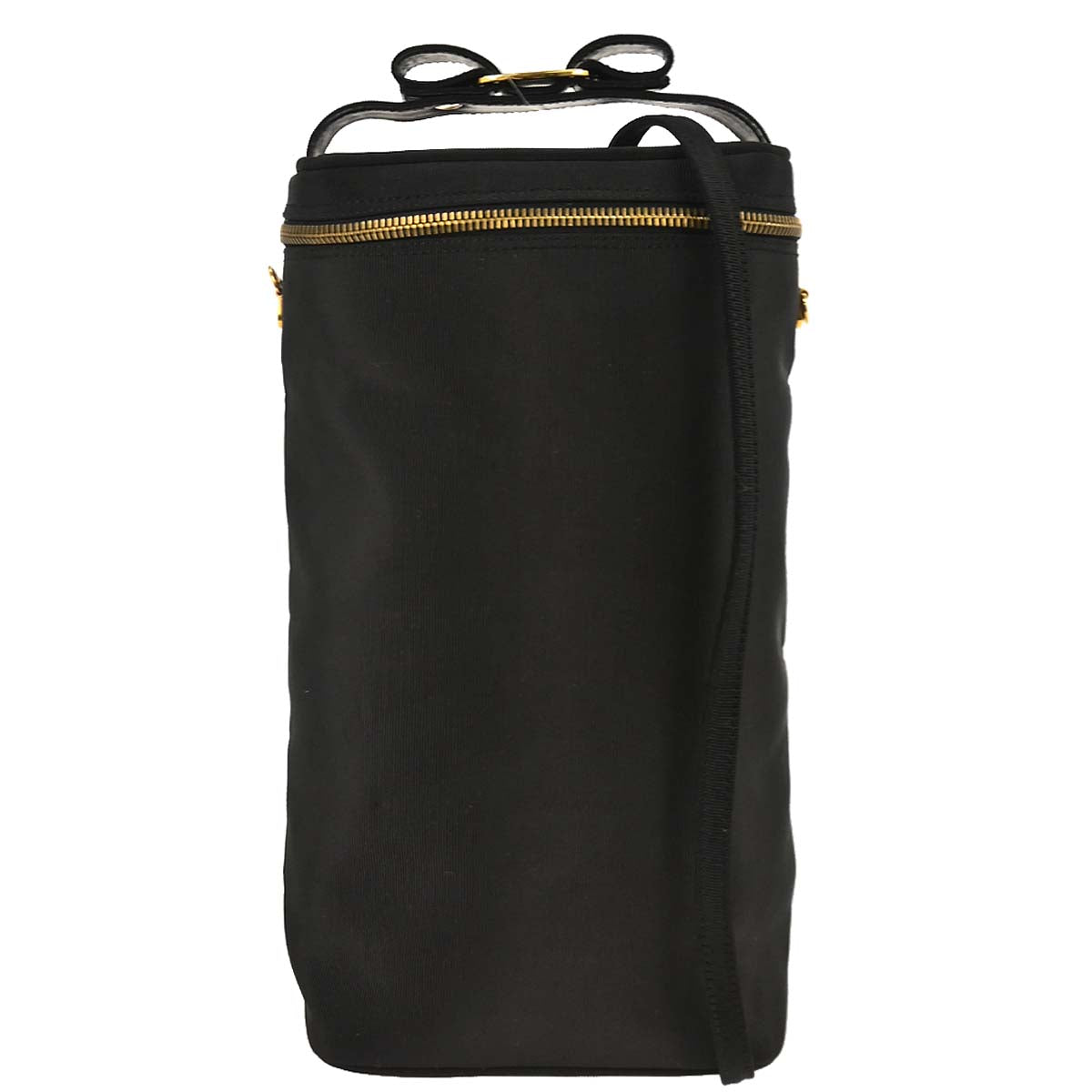 Salvatore Ferragamo Black Vara Bow 2way Shoulder Handbag