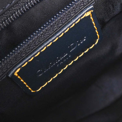 Christian Dior Navy Trotter Double Saddle Handbag