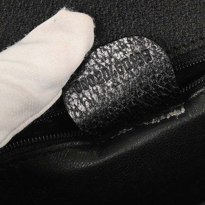 Gucci Black Pigskin Bamboo 2way Shoulder Handbag