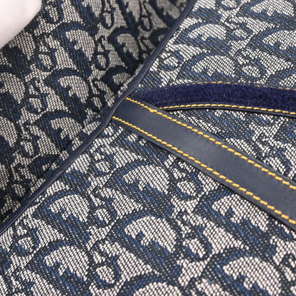 Christian Dior Navy Trotter Double Saddle Handbag