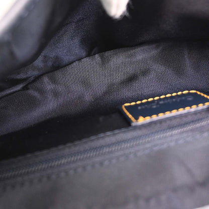 Christian Dior Navy Trotter Double Saddle Handbag