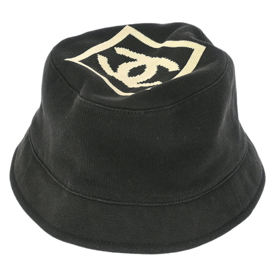 Chanel Sport Line Hat Black #M Small Good