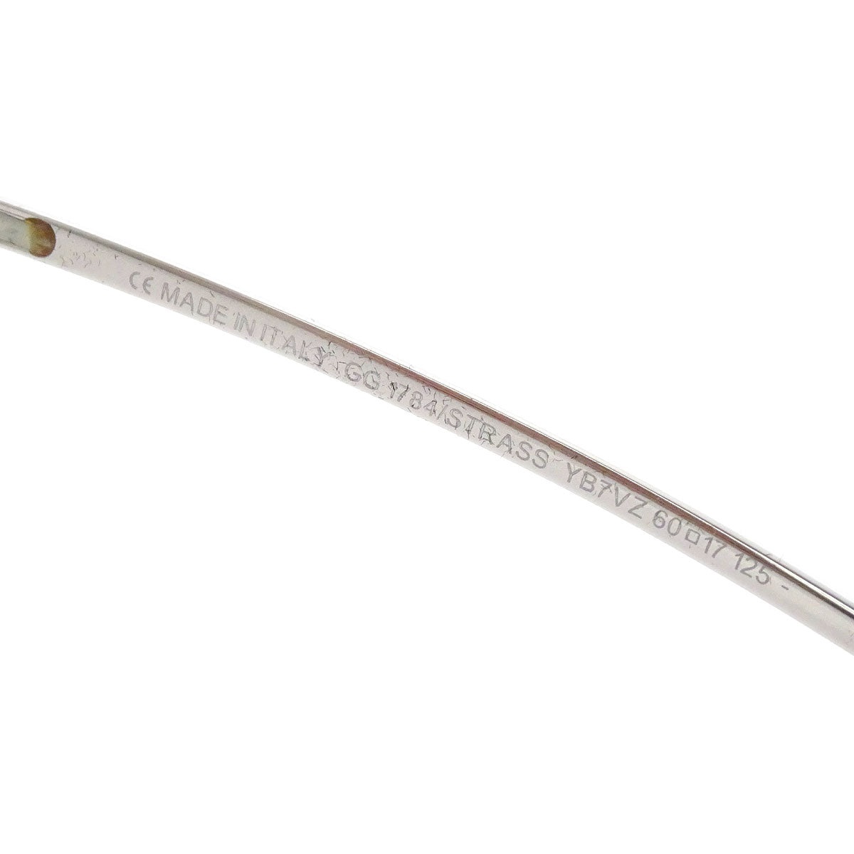 Gucci Sunglasses Eyewear Gray Rhinestone Small Good