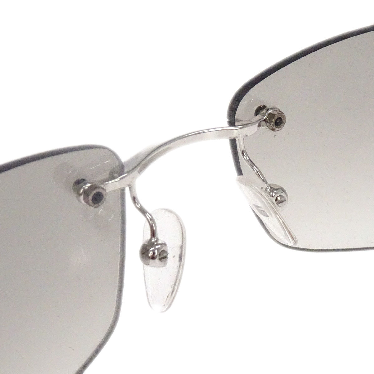 Gucci Sunglasses Eyewear Gray Rhinestone Small Good