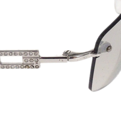 Gucci Sunglasses Eyewear Gray Rhinestone Small Good