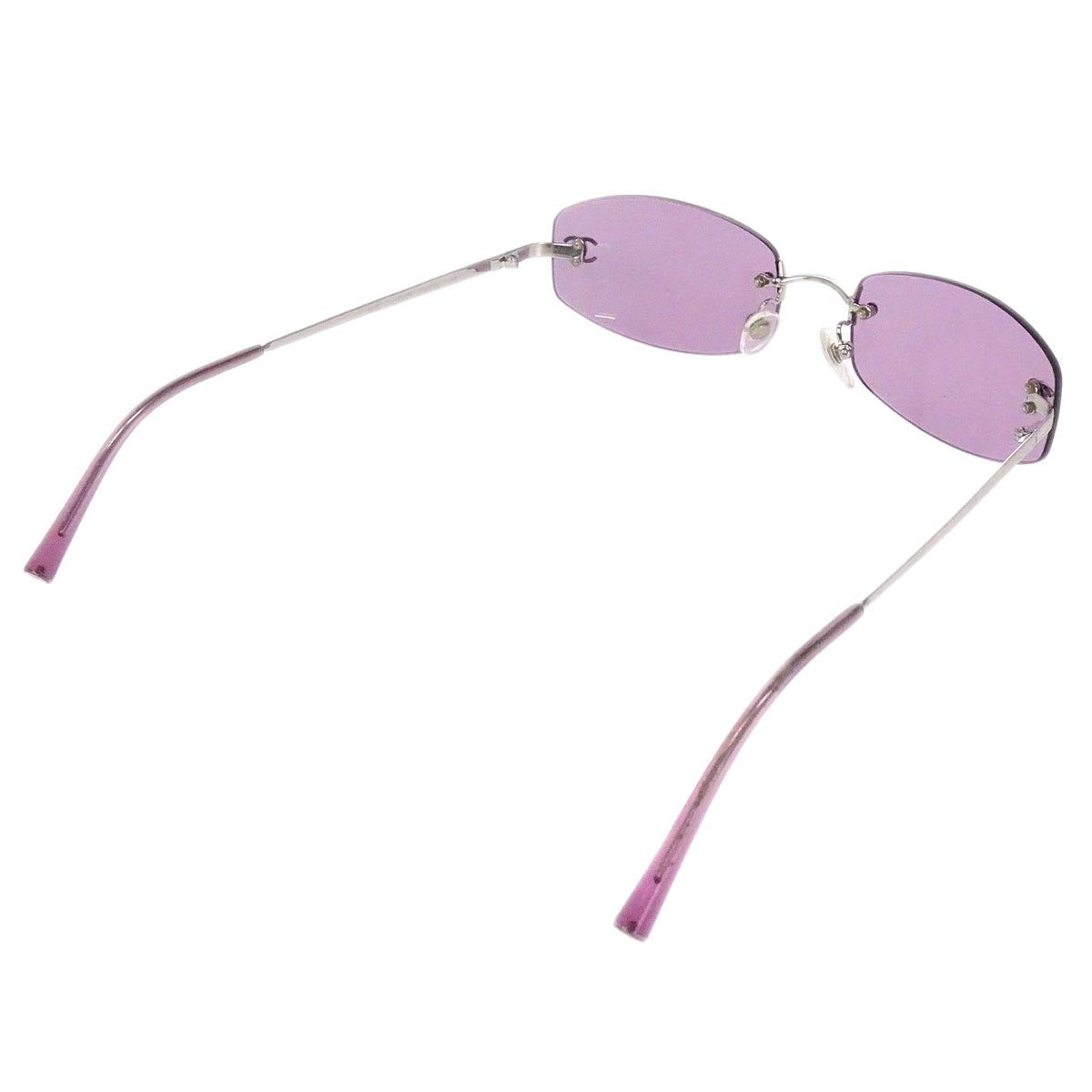 Chanel Sunglasses Eyewear Pink Small Good
