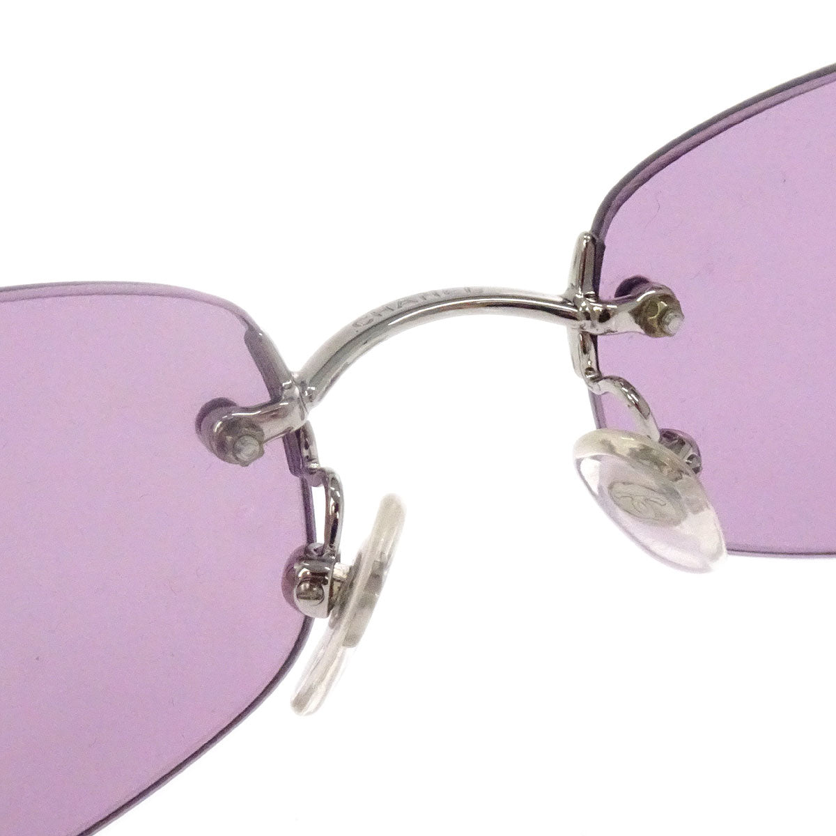 Chanel Sunglasses Eyewear Pink Small Good