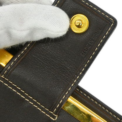 Loewe Beige Suede Wallet