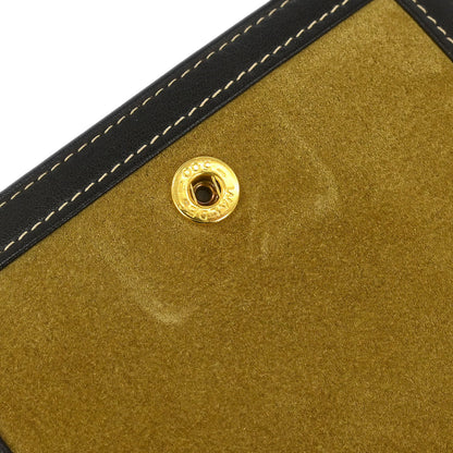 Loewe Beige Suede Wallet