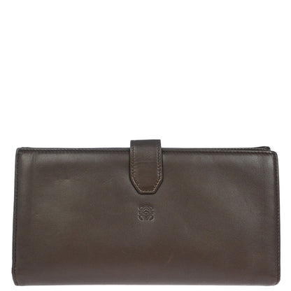Loewe Brown Leather Wallet