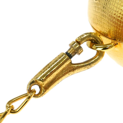 Gucci Gold Metal GG Pouch Chain Shoulder Bag