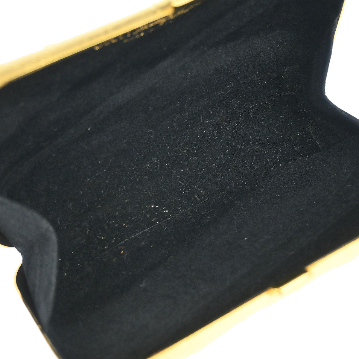 Gucci Gold Metal GG Pouch Chain Shoulder Bag