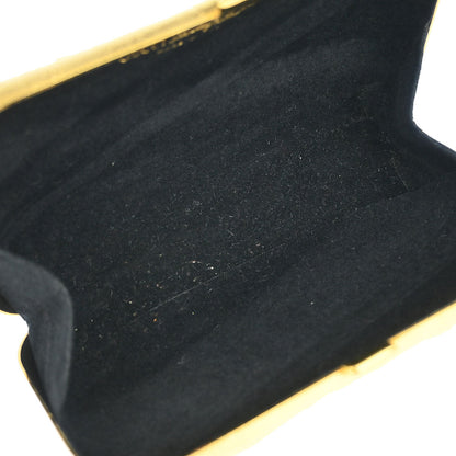 Gucci Gold Metal GG Pouch Chain Shoulder Bag