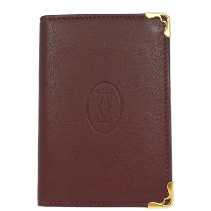Cartier Bordeaux Wallet
