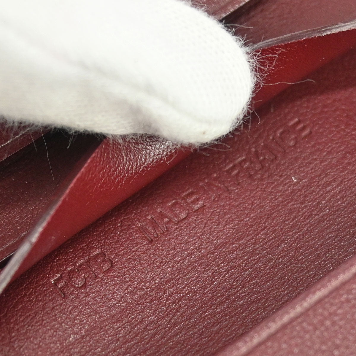 Cartier Bordeaux Wallet